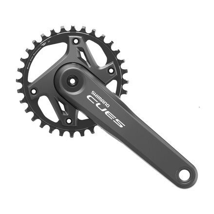SHIMANO FC-U6000 9/10/11-k. Kliky Cues 175mm 32z. černý dvojdílný bez ložisek