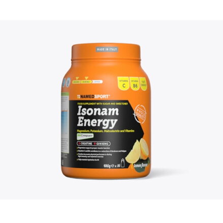 NAMEDSPORT Nápoj ISONAM ENERGY citron 480g