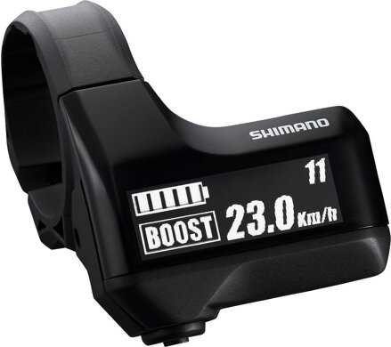 SHIMANO SC-E7000 Počítač Steps s držákem objímka 35mm