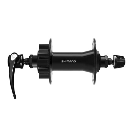 SHIMANO HB-QB400 Náboj přední 36d. R.U. černý 6 děr. kotouč