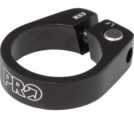 PRO Objímka ALLOY pod sedlo černá 28,6mm