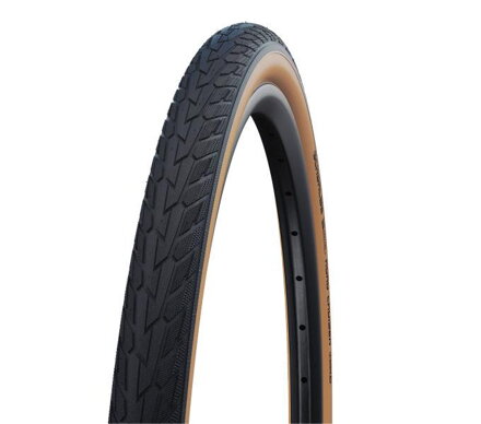 SCHWALBE Plášť ROAD CRUISER (47-559) 26x1.75 Active 50EPI K-Guard 720g GumWall Zelená