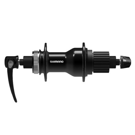 SHIMANO 12-k. Náboj zadní QC500 141mm osa 32d. R.U. černý Center Lock BOOST