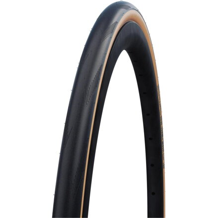 SCHWALBE Plášť ONE 700x30C (30-622) 67EPI 345g TLE Perf RaceGuard Addix hnedý bok skladací