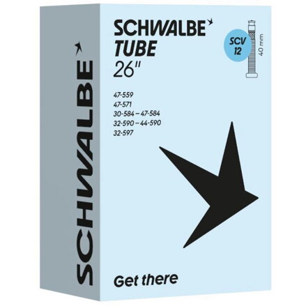 SCHWALBE Duša SCV12 (30/47-559/597) SCV 40mm 140g