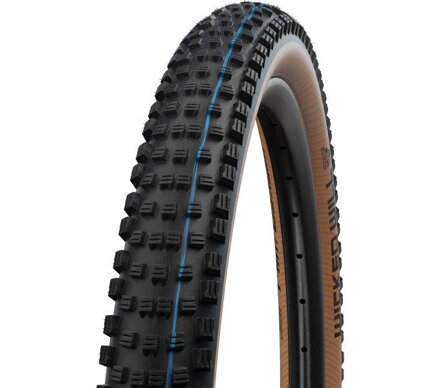 SCHWALBE Plášť WICKED WILL 29x2.25 (57-622) 67EPI 795g TLE Evo Super Race Addix SpeedGrip hnedý bok skladací