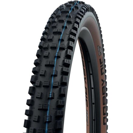 SCHWALBE Plášť NOBBY NIC 26x2.40  (62-559) 67EPI 775g TLE Super Ground SpeedGrip hnedý bok skladací