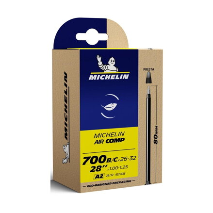 MICHELIN Duša A2 AIRCOMP 700x26/32C (26/32-622/635) FV 80mm 96g