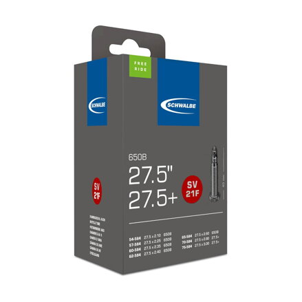 SCHWALBE Duše SV21F 27.5x2.10/3.00 40mm (54/75-584) 200g Freeride