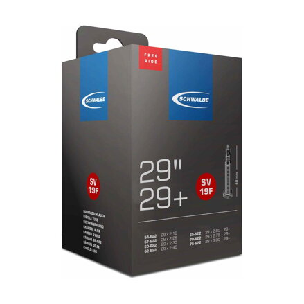 SCHWALBE Duše SV19F 29x2.10/3.00 FV 40mm (54/75-622) 215g Freeride