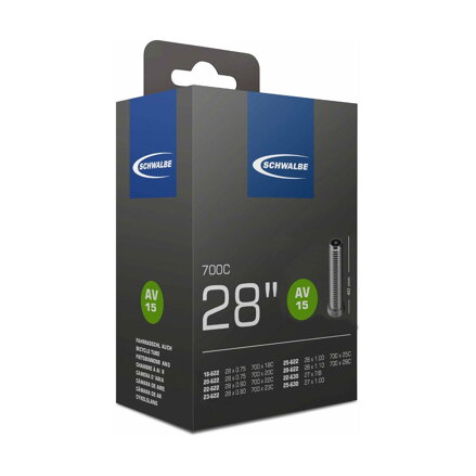 SCHWALBE Duše AV15 700x18/28C AV 40mm (18/28-622) 105g