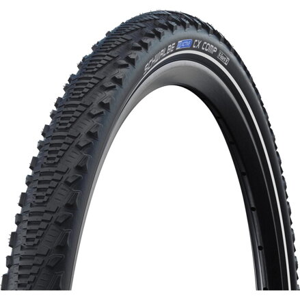 SCHWALBE Plášť CX COMP (35-622) 28x1.35 700x35C Active 50EPI K-Guard 480g Černý reflex