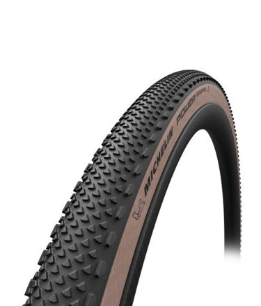 MICHELIN Plášť POWER GRAVEL 700x35C (35-622) 3x120TPI 415g hnědý