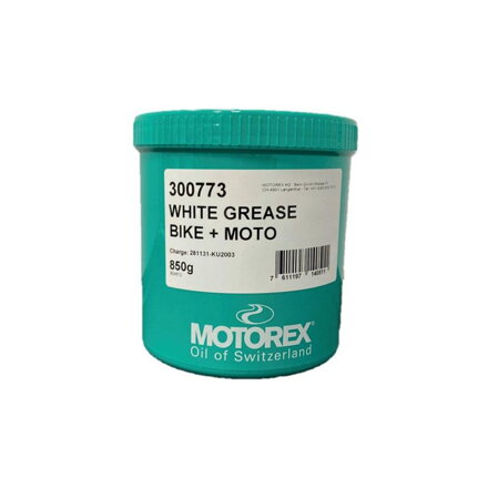 MOTOREX Vazelína WHITE GREASE 628 850gr