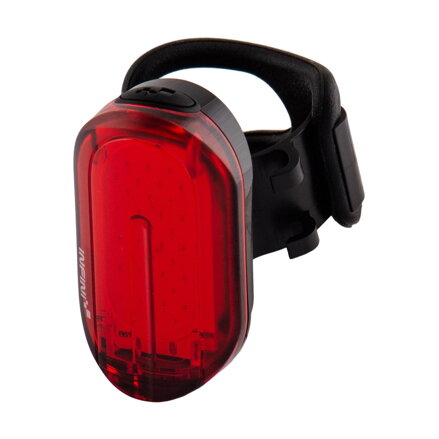 INFINI Světlo OLLEY zadní 7f černé USB