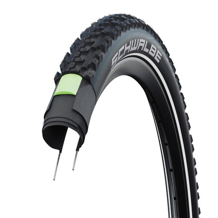 SCHWALBE Plášť SMART SAM PLUS 700x40C (42-622) 67EPI 720 g Perf GreenGuard DD Addix reflex