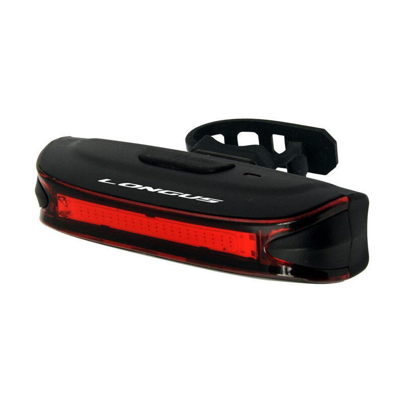 LONGUS Světlo CHIP zadní 20LED 5f USB, 65lm, černé LONGUS Světlo CHIP zadní 20LED 5f USB, 65lm, černé