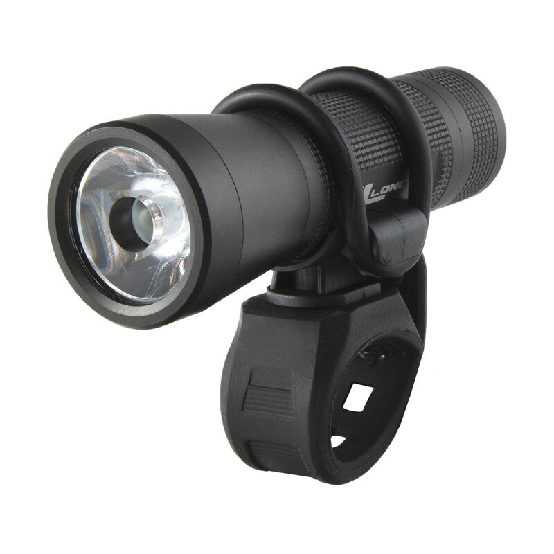 LONGUS Světlo CONE2 3W přední LED/3f, 150lm, vodotěsné, černé LONGUS Světlo CONE2 3W přední LED/3f, 150lm, vodotěsné, černé