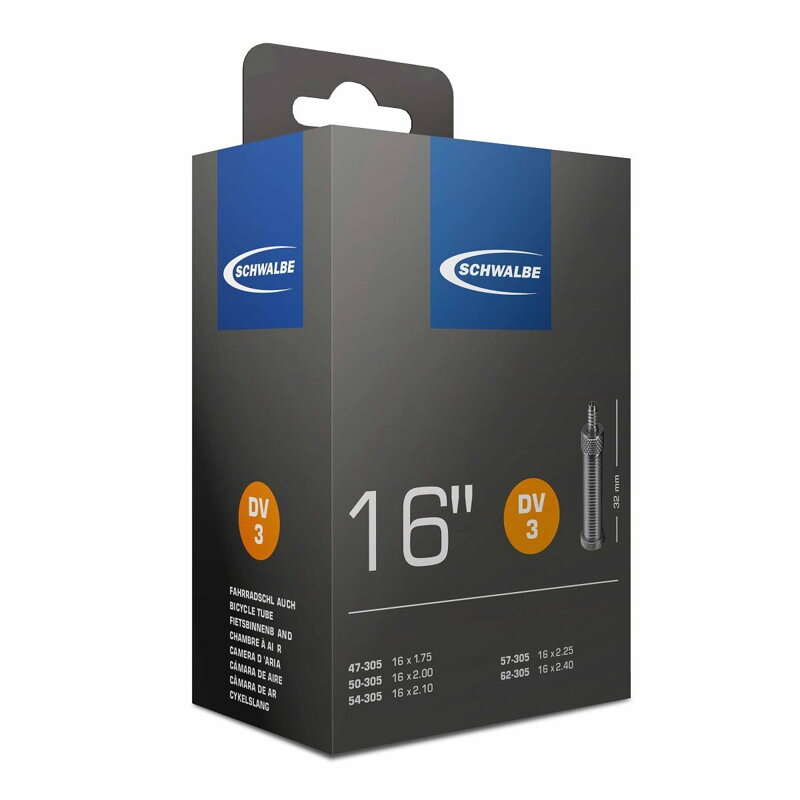 SCHWALBE Duše DV3 16 47/62-305 EK 32mm 115g