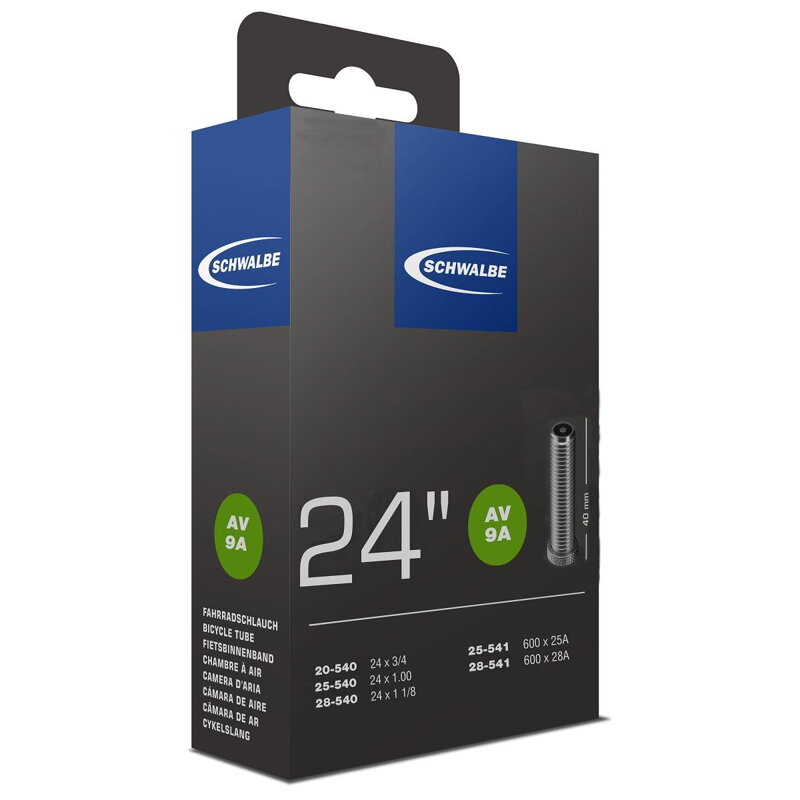 SCHWALBE Duše AV9A 24x3/4 / 1 1/8 40mm (20/28-541) 95g