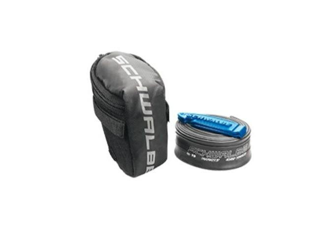SCHWALBE Kapsička podsedlová Schwalbe + duše 27.5/29in + montpáčka 2x