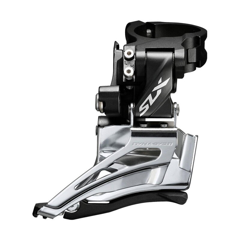 SHIMANO FD-M7025 Přesmykač SLX 2x11 uni tah Down Swing (34,9/31,8/28,6mm) 38z.