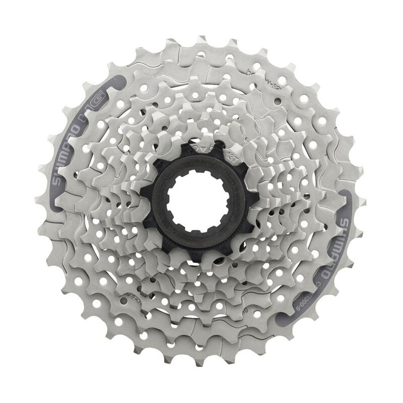 SHIMANO CS-HG201 9-kolo 11-32z. Kazeta stříbrná SHIMANO CS-HG201 9-kolo 11-32z. Kazeta stříbrná