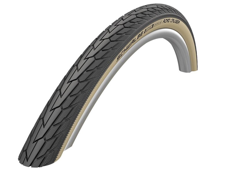 SCHWALBE Plášť ROAD CRUISER (47-622) 28x1.75 Active 50EPI K-Guard 800g Coffe reflex Green
