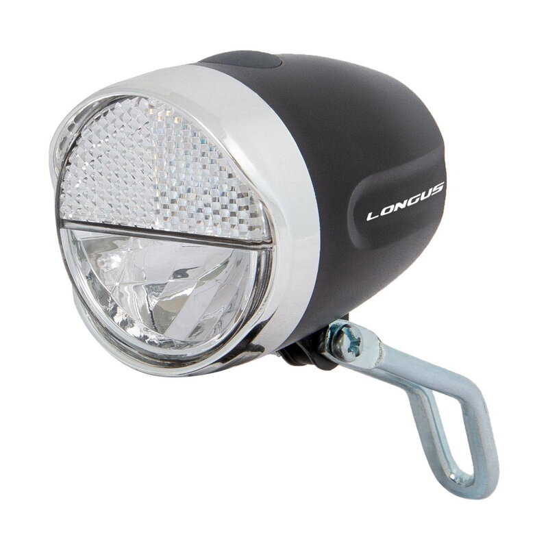 LONGUS Světlo FRONT 1W přední LED 2f, černé LONGUS Světlo FRONT 1W přední LED 2f, černé
