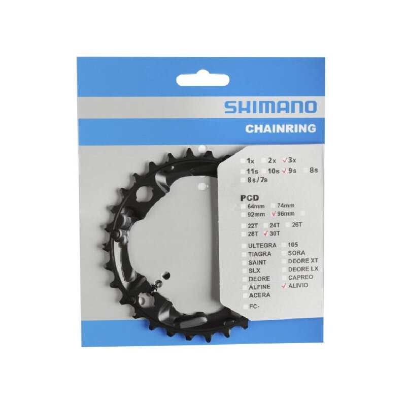 SHIMANO FC-M4000/4050 9-k. Kliky 30z. Alivio 96mm SHIMANO FC-M4000/4050 9-k. Kliky 30z. Alivio 96mm