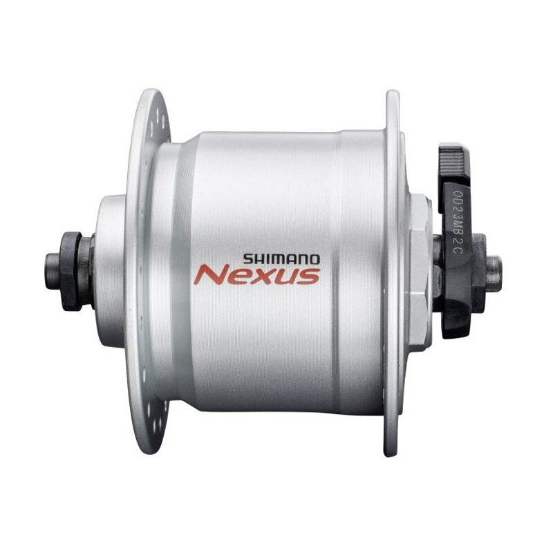SHIMANO DH-C3000 Náboj s dynamem 6V/3W 36d. stříbr. na r.u.+ochrana proti přepětí SMDH10