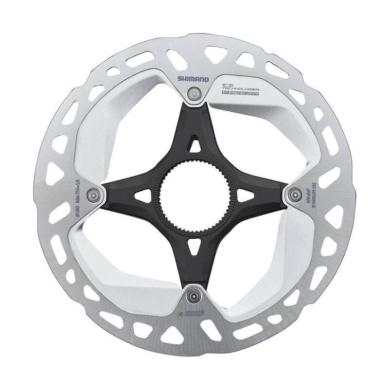 SHIMANO RT-MT800 Kotouč brzdový 160mm Center Lock Ice Tech (vnitř. utahov.) SHIMANO RT-MT800 Kotouč brzdový 160mm Center Lock Ice Tech (vnitř. utahov.)