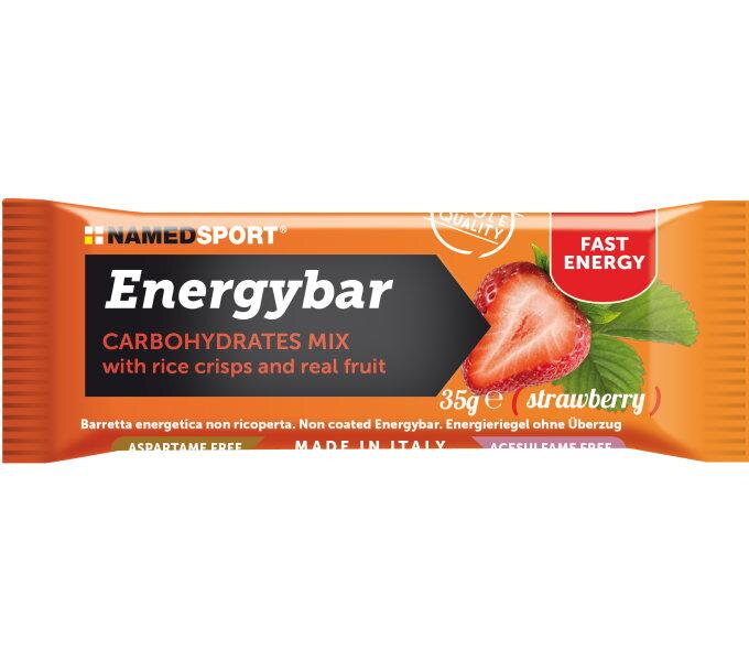 NAMEDSPORT Tyčinka ENERGYBAR jahoda 35g