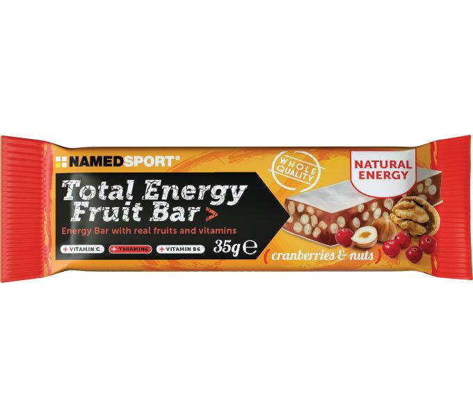 NAMEDSPORT Tyčinka energetická Total Energy brusnica-orech 35g