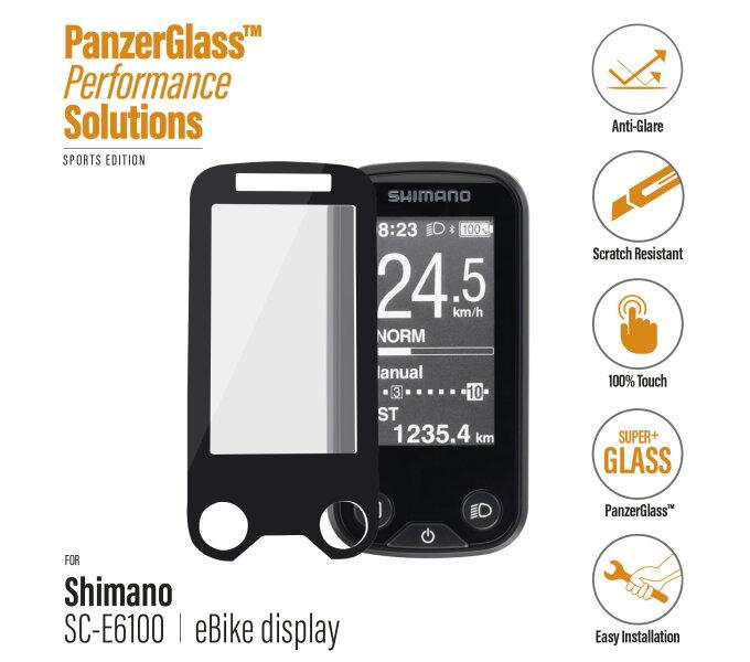 PANZERGLASS Sklo ochranné Shimano Steps E6100 PANZERGLASS Sklo ochranné Shimano Steps E6100