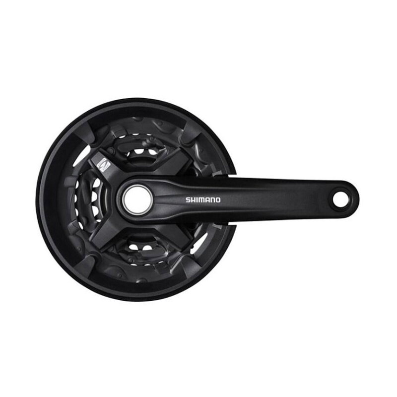 SHIMANO FC-MT210 9-k. Kliky Altus 175mm 40/30/22 černý s krytem dvoudílný bez ložiska