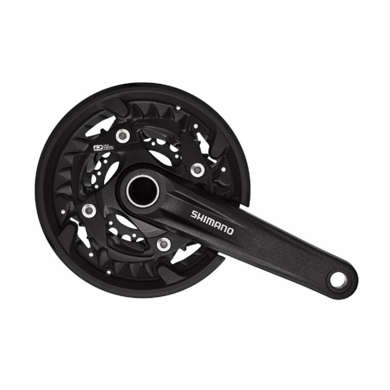 SHIMANO Stred MT500 175mm 40/30/22z. 10-k. dvojdielny čierny s krytom SHIMANO Stred MT500 175mm 40/30/22z. 10-k. dvojdielny čierny s krytom