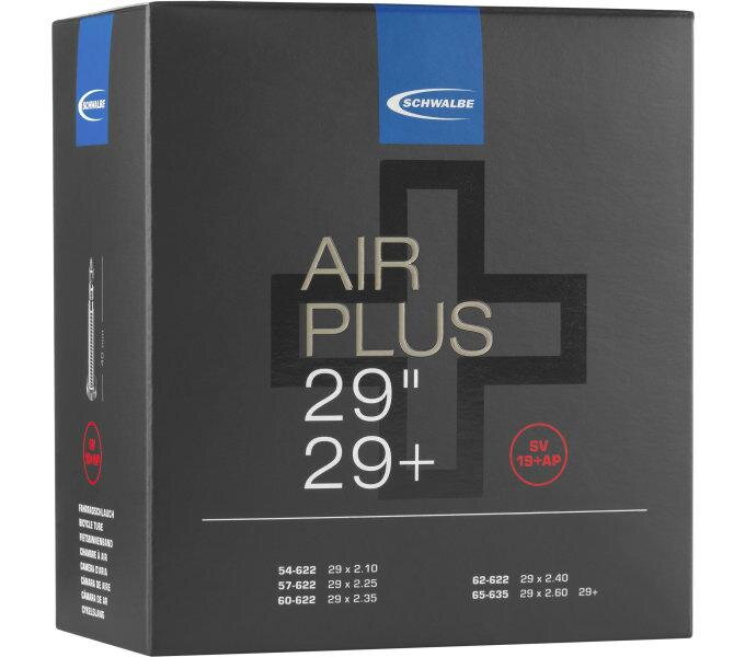 SCHWALBE Duše AIR PLUS SV19+AP 29x2.10/3.00 FV (54/65-622) 40mm 420g