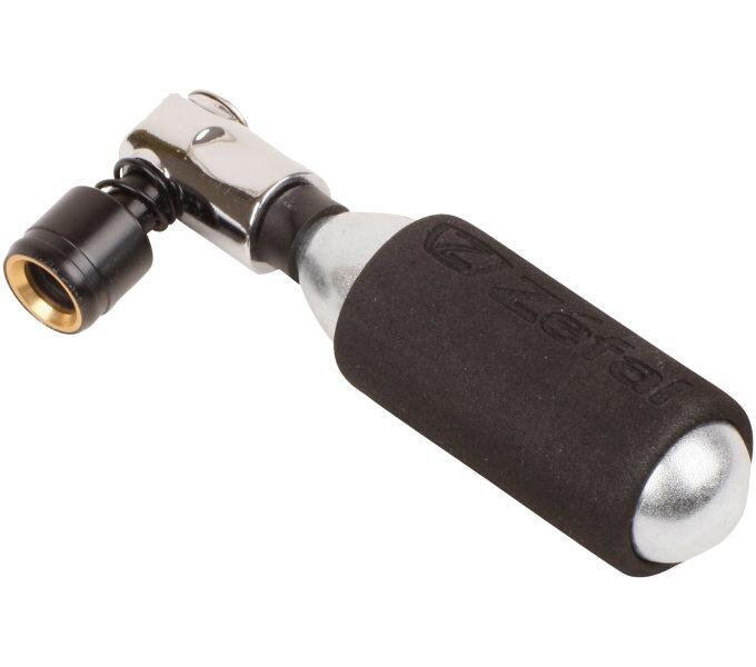 ZÉFAL Pumpička EZ BIG SHOT CO2 černá/stříbrná +16g