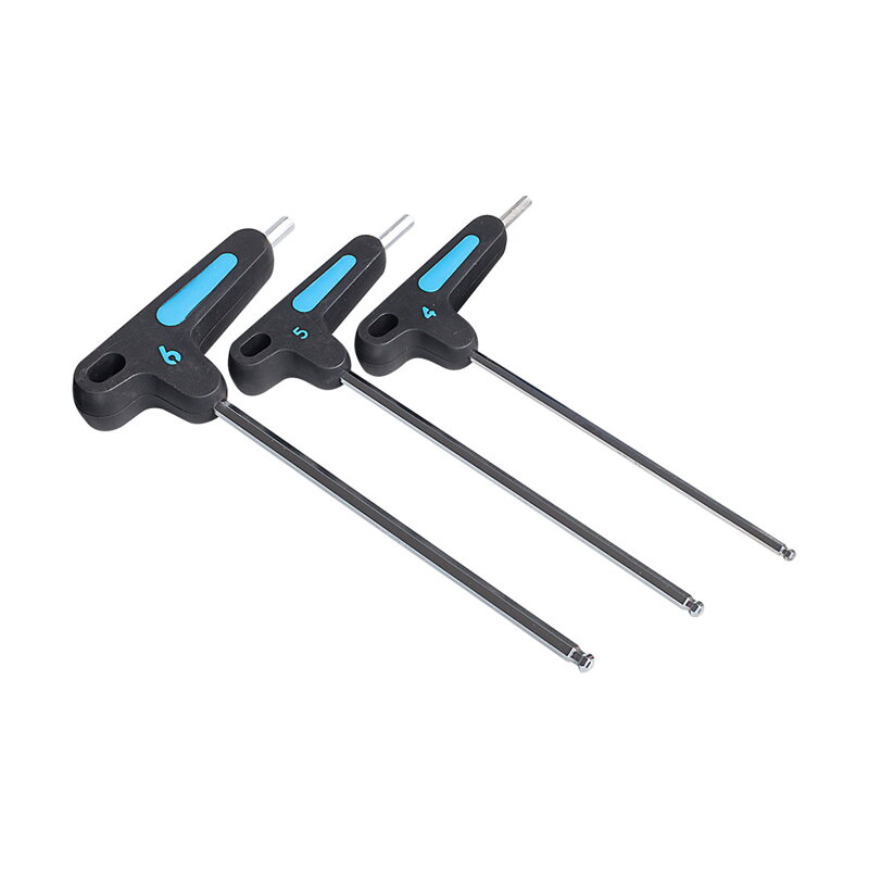 PRO Set T-klíčů 6-hran 4/5/6mm černý PRO Set T-klíčů 6-hran 4/5/6mm černý