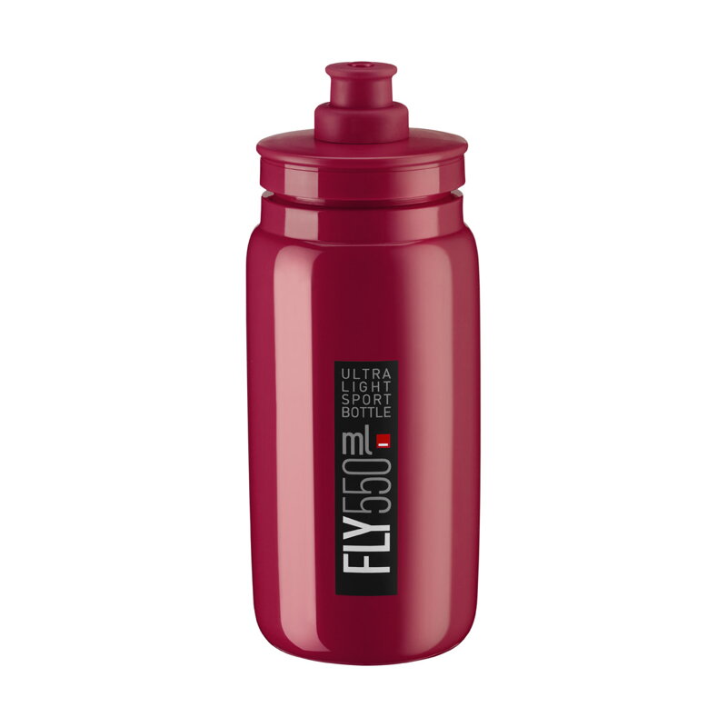 ELITE Láhev FLY růžová černé logo 550 ml ELITE Láhev FLY růžová černé logo 550 ml