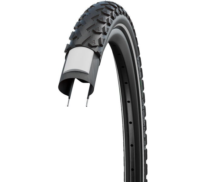 SCHWALBE Plášť LAND CRUISER PLUS (55-622) 28x2.15 Active 50EPI PunctureGuard 1180g Reflex Green