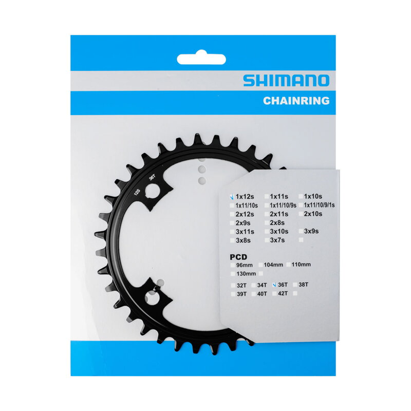 SHIMANO 12-kolo 4-ramen. Převodník 36z. bez adaptéra pro STEPS E8000 SHIMANO 12-kolo 4-ramen. Převodník 36z. bez adaptéra pro STEPS E8000