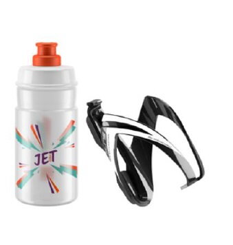 ELITE Flaška s košíkem set CEO oranžové logo, 350 ml
