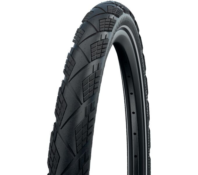 SCHWALBE Plášť MARATHON EFFICIENCY (40-622) 28x1.50 700x38C Evolution 67EPI V-Guard 530g Černý reflex Race