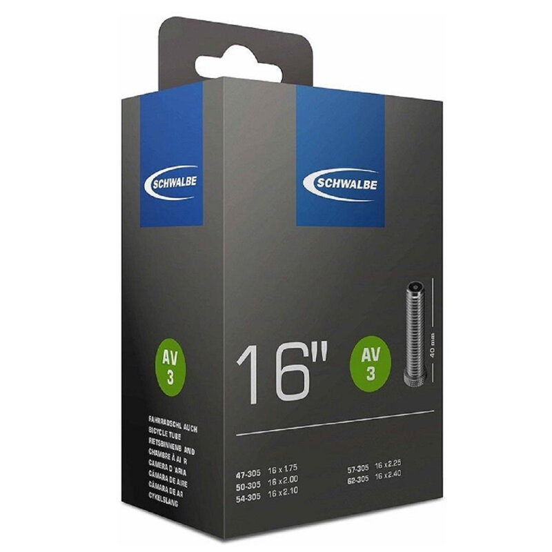 SCHWALBE Duše AV3 16x1.75/2.10 AV 40mm (47/62-305) 115g