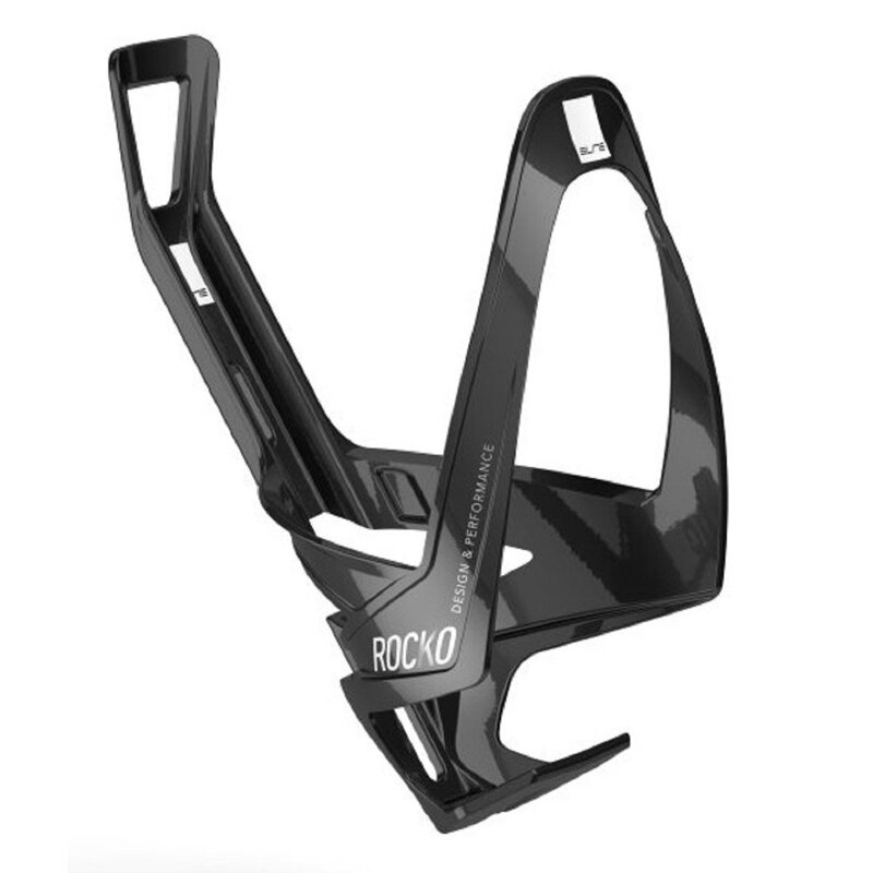 ELITE Košík ROCKO CARBON černo/bílý lesklý ELITE Košík ROCKO CARBON černo/bílý lesklý