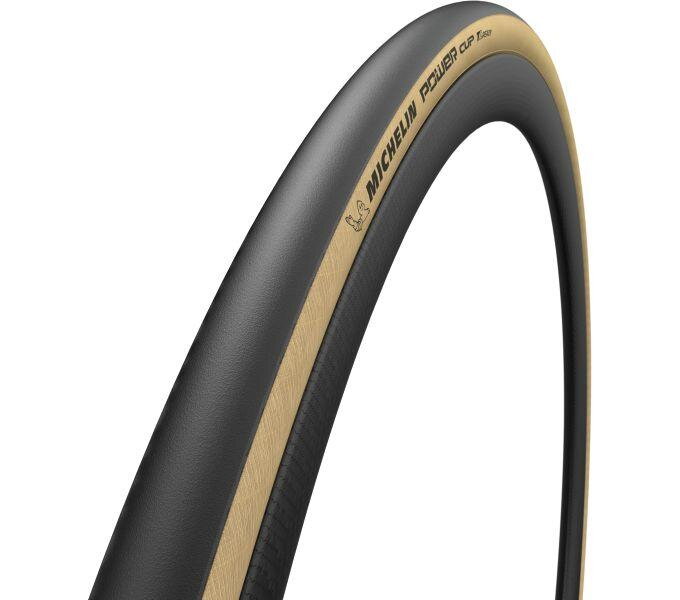 MICHELIN Plášť POWER CUP 700x28C 4x120TPI hnědý TLR 265g Competition Line