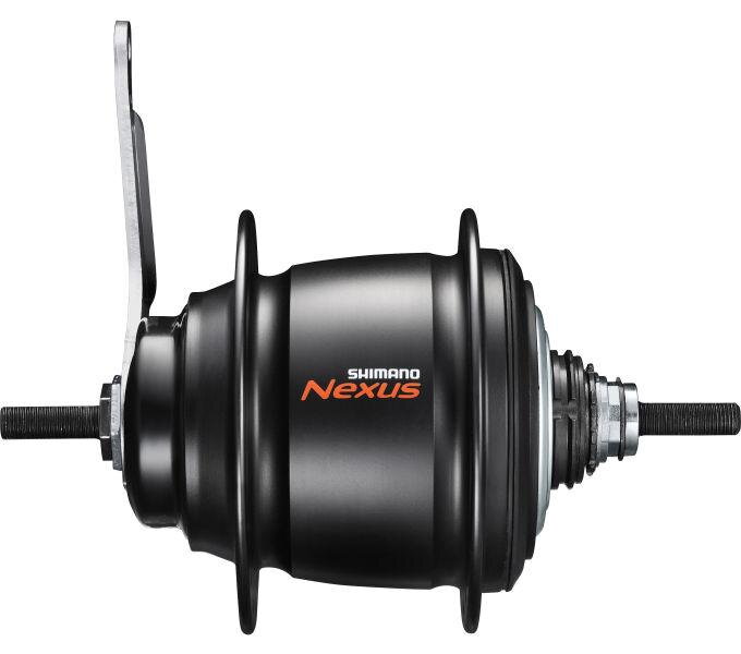 SHIMANO Náboj zadný Nexus C6001 8-rýchl. 36d. s protišlapnou brzdou čierny