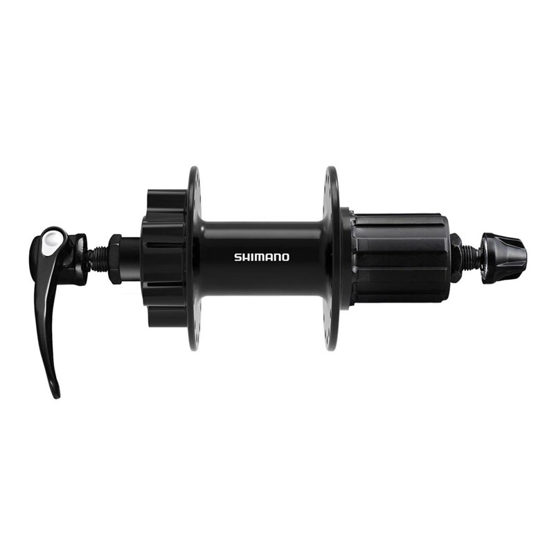 SHIMANO FH-QB400 8/9/10-k. Náboj zadní 32d. R.U. černý 6 děr. kotouč SHIMANO FH-QB400 8/9/10-k. Náboj zadní 32d. R.U. černý 6 děr. kotouč